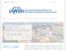Tablet Screenshot of iawbh.org